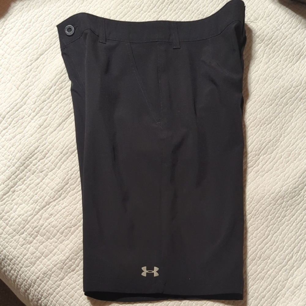 Under Armour Kids Black Shorts Performance uniform